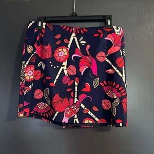 Trina Turk multicolored mini skirt size 4